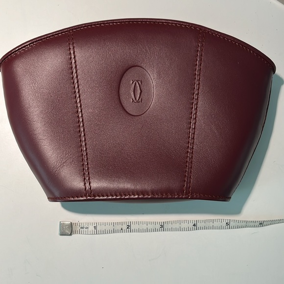 Cartier Must De Cartier small zip pouch EUC - Picture 8 of 10